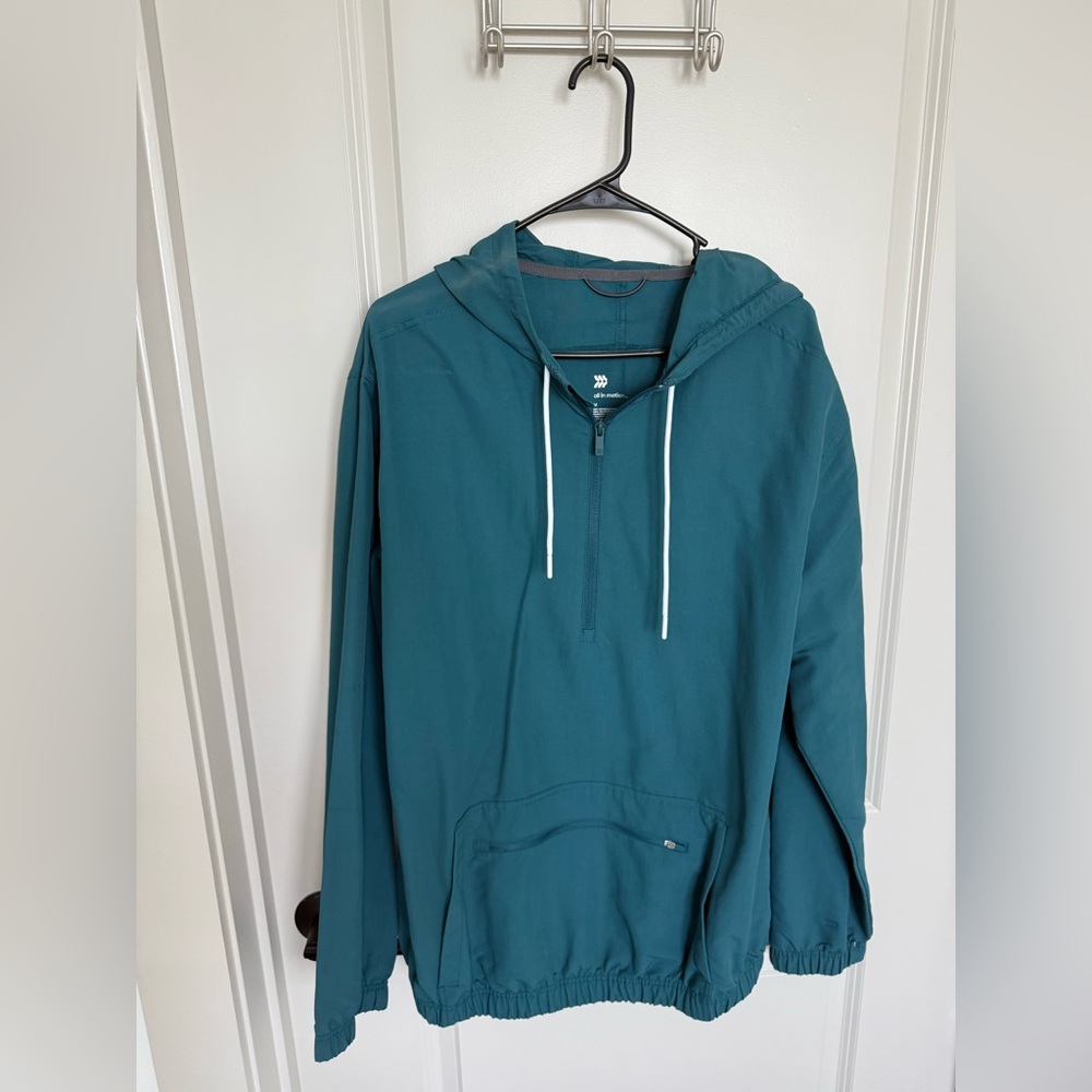 Teal Pullover Raincoat